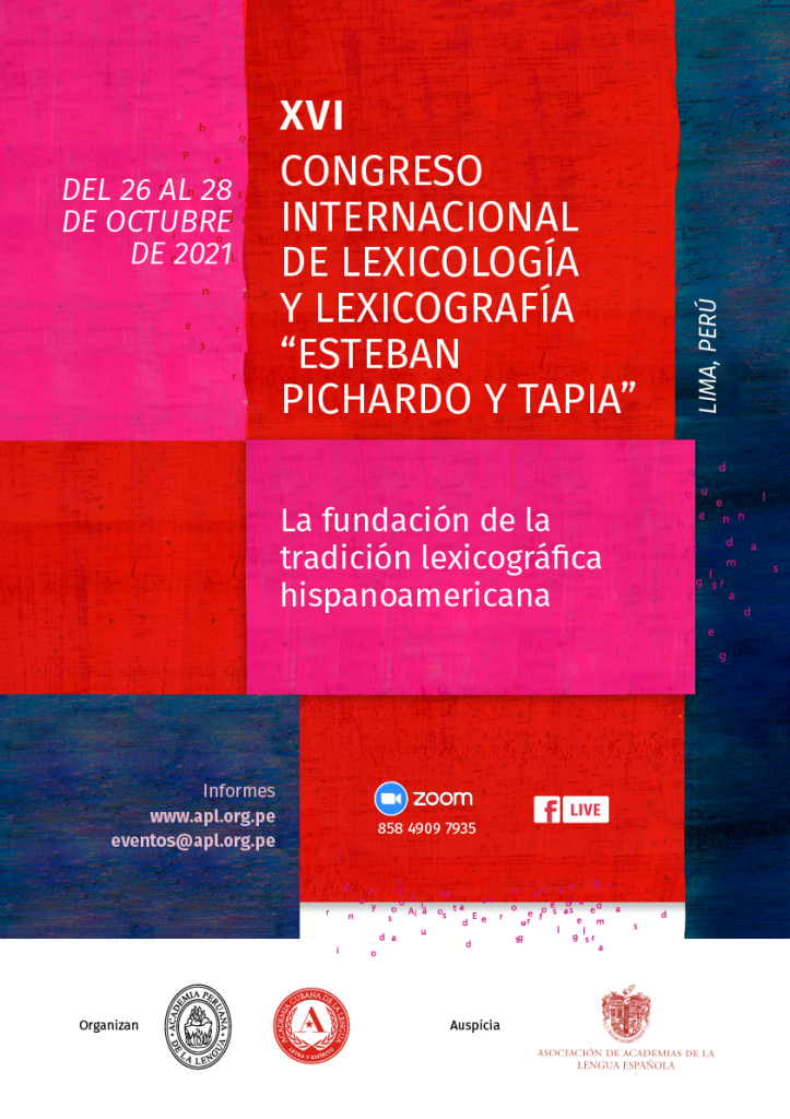 Afiche XVI CONGRESO LEXICOLOGIA - OK